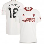 Günstige Fußballtrikots Manchester United Casemiro 18 3rd trikot 2023-24 Kurzarm
